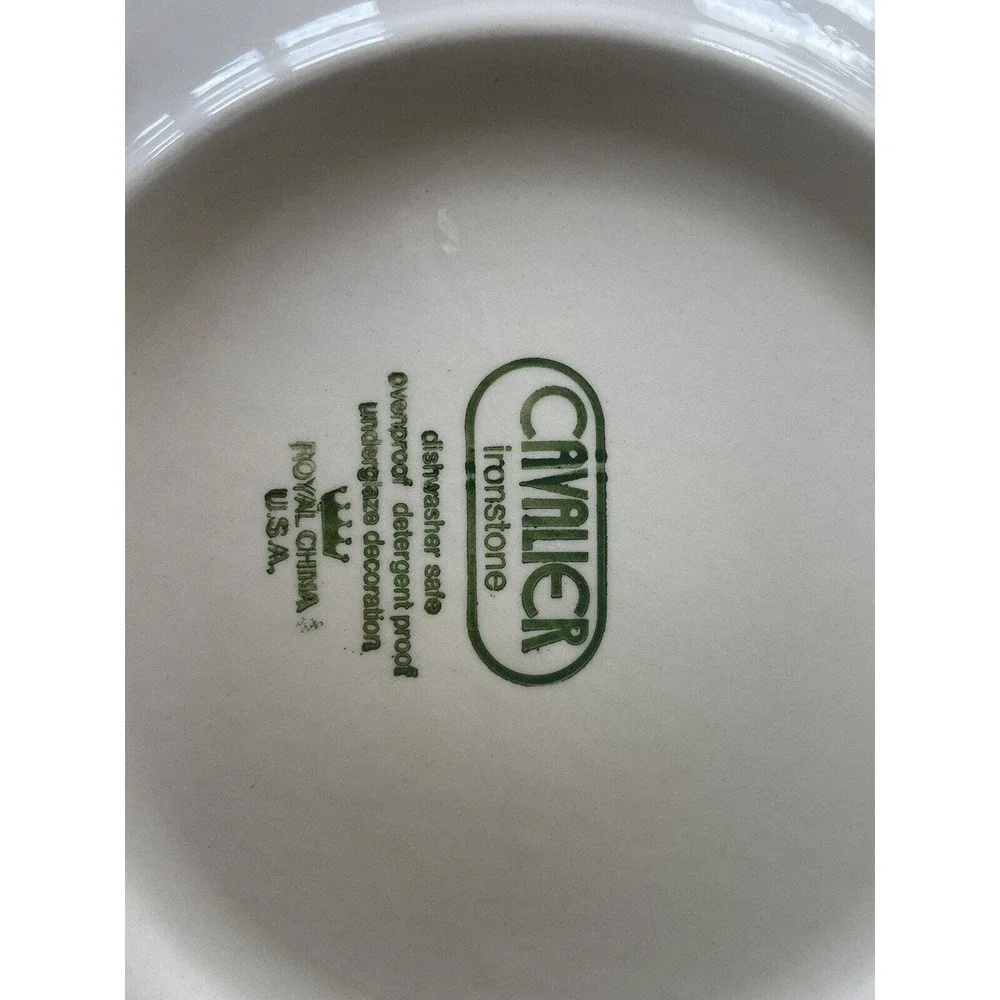 Cavalier Santa Fe Ironstone‎ Royal China USA- One Plate